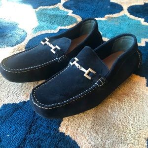 Alfani Merry Loafer Suede navy blue men 12
